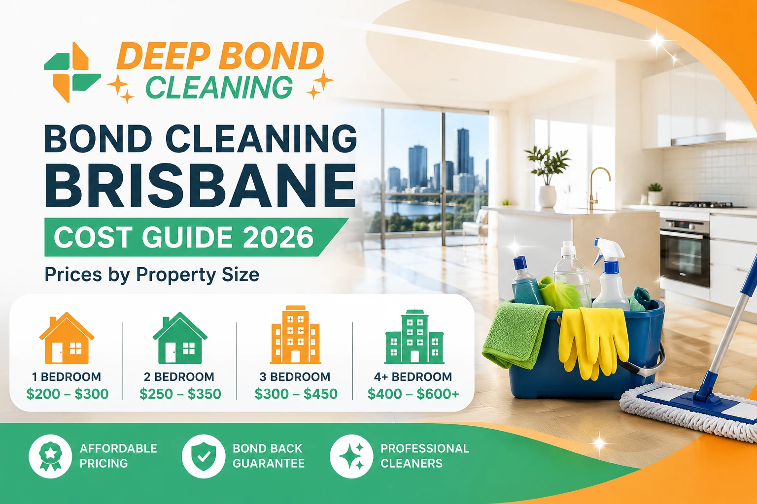 Bond Cleaning Brisbane Cost Guide 2026