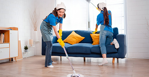 happy housework house keeping service female singing cleaning dust house cleaning agency small business professional equipment cleaning old home